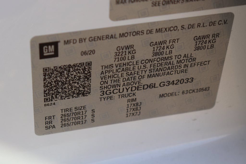 Used 2020 Chevrolet Silverado 1500 LT w/ Bed Protection Package AWD/4WD image 51