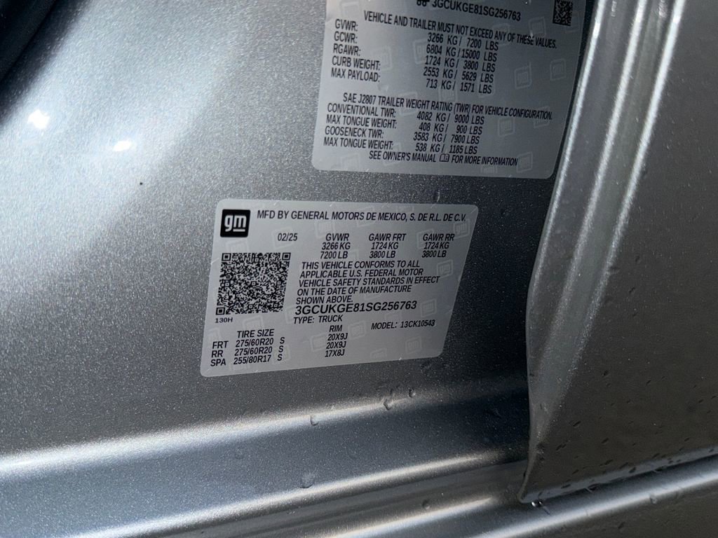 Used 2025 Chevrolet Silverado 1500 LTZ w/ Z71 Off-Road Package image 31