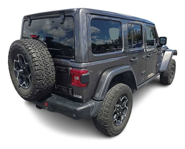 Used 2021 Jeep Wrangler Unlimited Rubicon 4xe w/ Steel Bumper Group AWD/4WD image 4