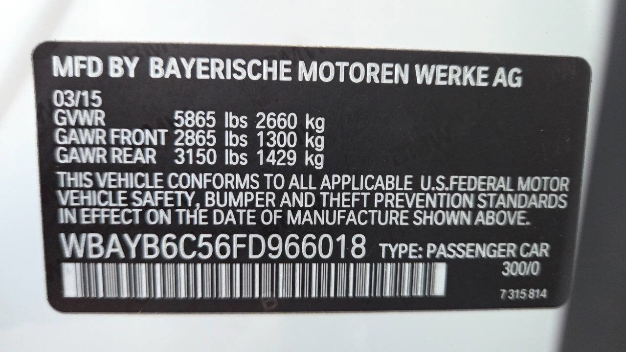 Used 2015 BMW 750i xDrive AWD/4WD image 54