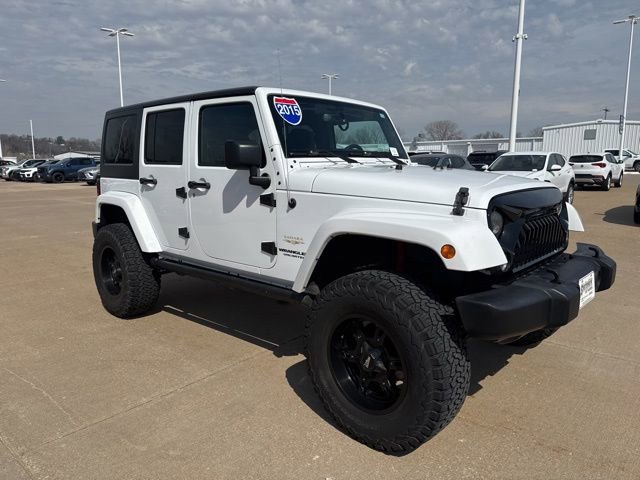 Used 2015 Jeep Wrangler Unlimited Sahara w/ Max Tow Package image 1