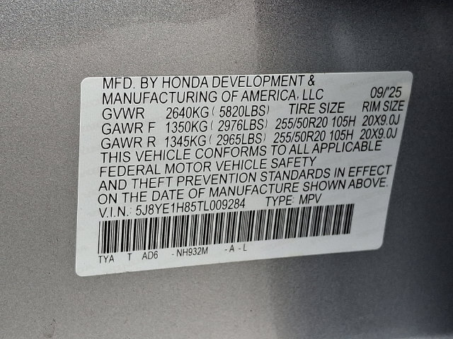 Certified 2026 Acura MDX w/ Advance Package AWD/4WD image 32