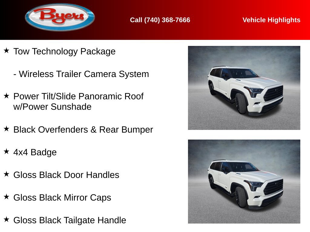 Used 2025 Toyota Sequoia Limited w/ Tow Technology Package AWD/4WD image 11