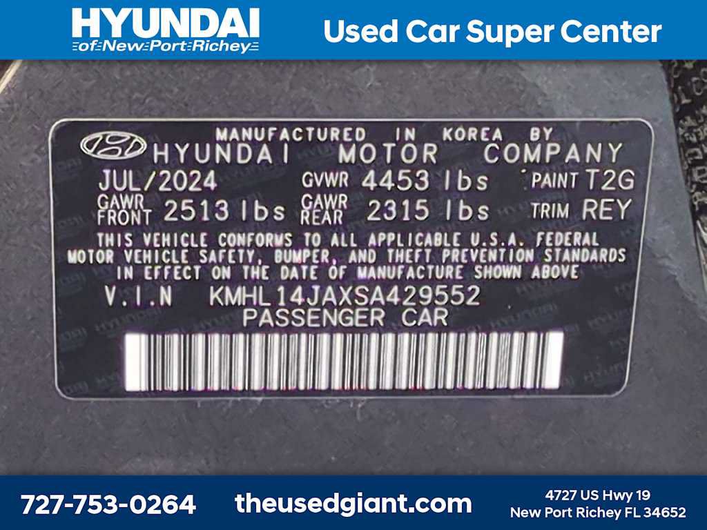 Used 2025 Hyundai Sonata SEL FWD image 33