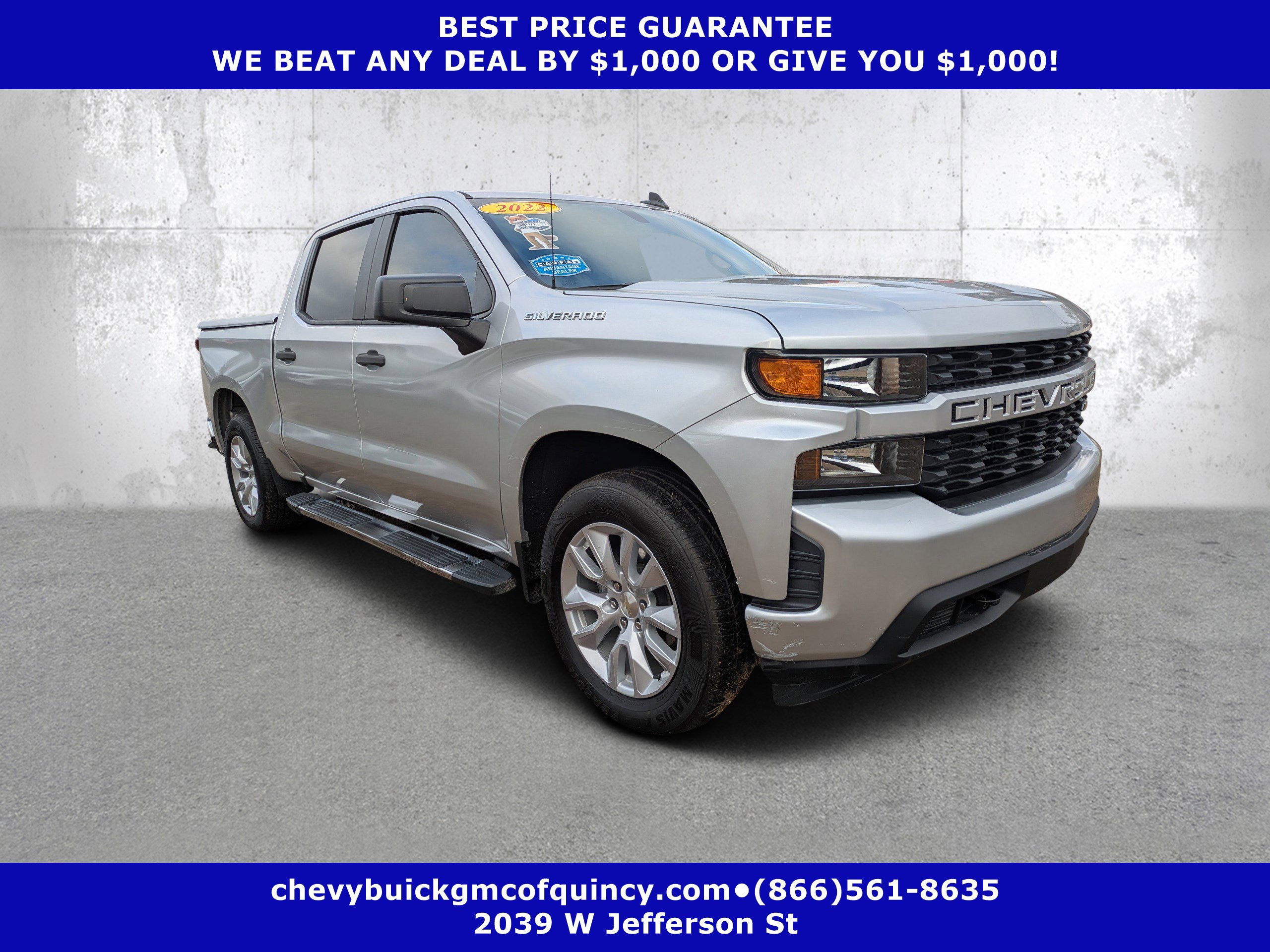 Used 2020 Chevrolet Silverado 1500 Custom w/ Custom Value Package image 1