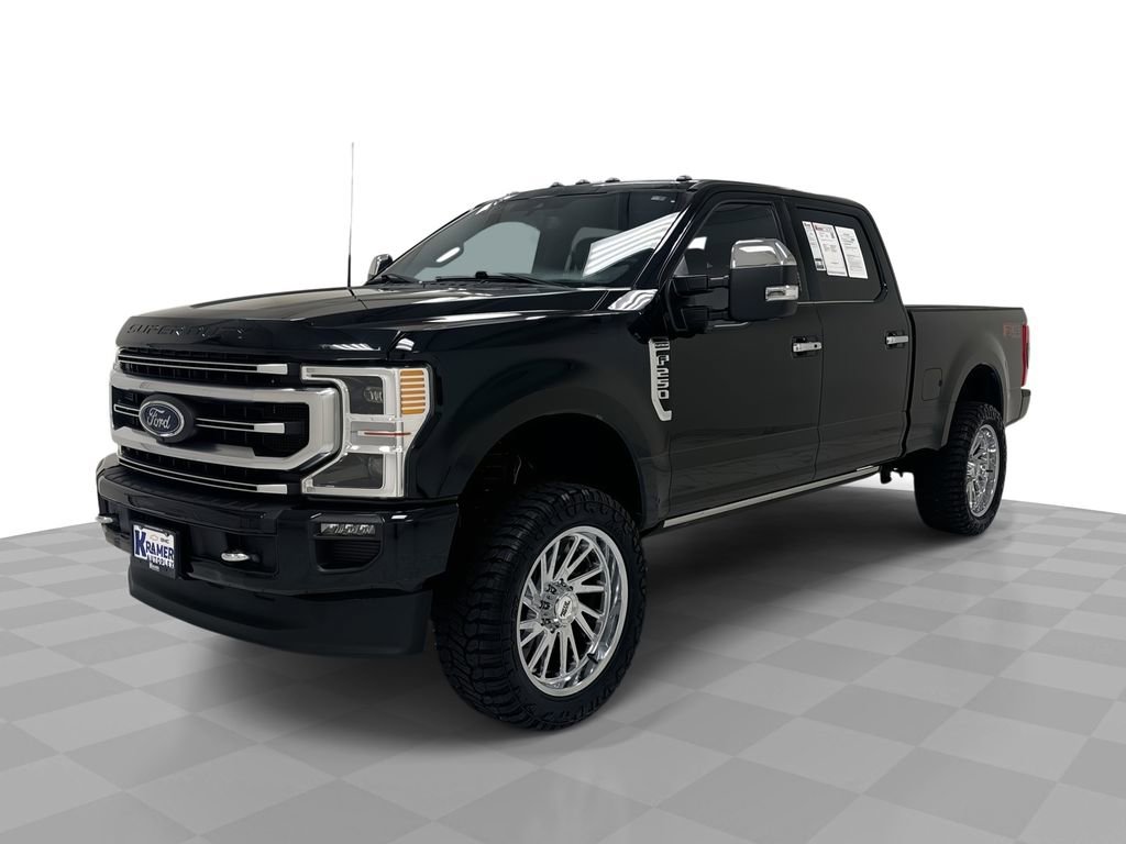 Used 2022 Ford F250 Platinum w/ FX4 Off-Road Package AWD/4WD image 1