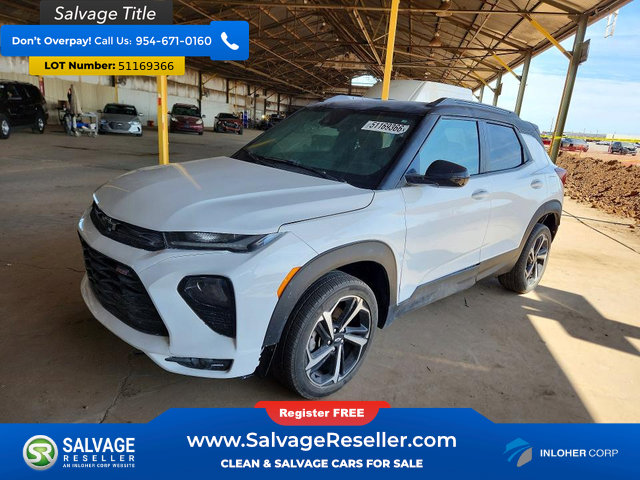 Used 2021 Chevrolet TrailBlazer RS w/ Technology Package FWD image 1