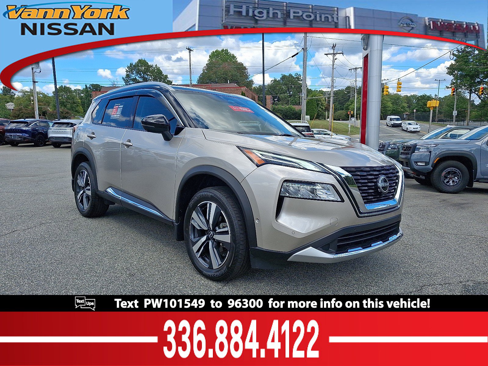 Certified 2023 Nissan Rogue Platinum