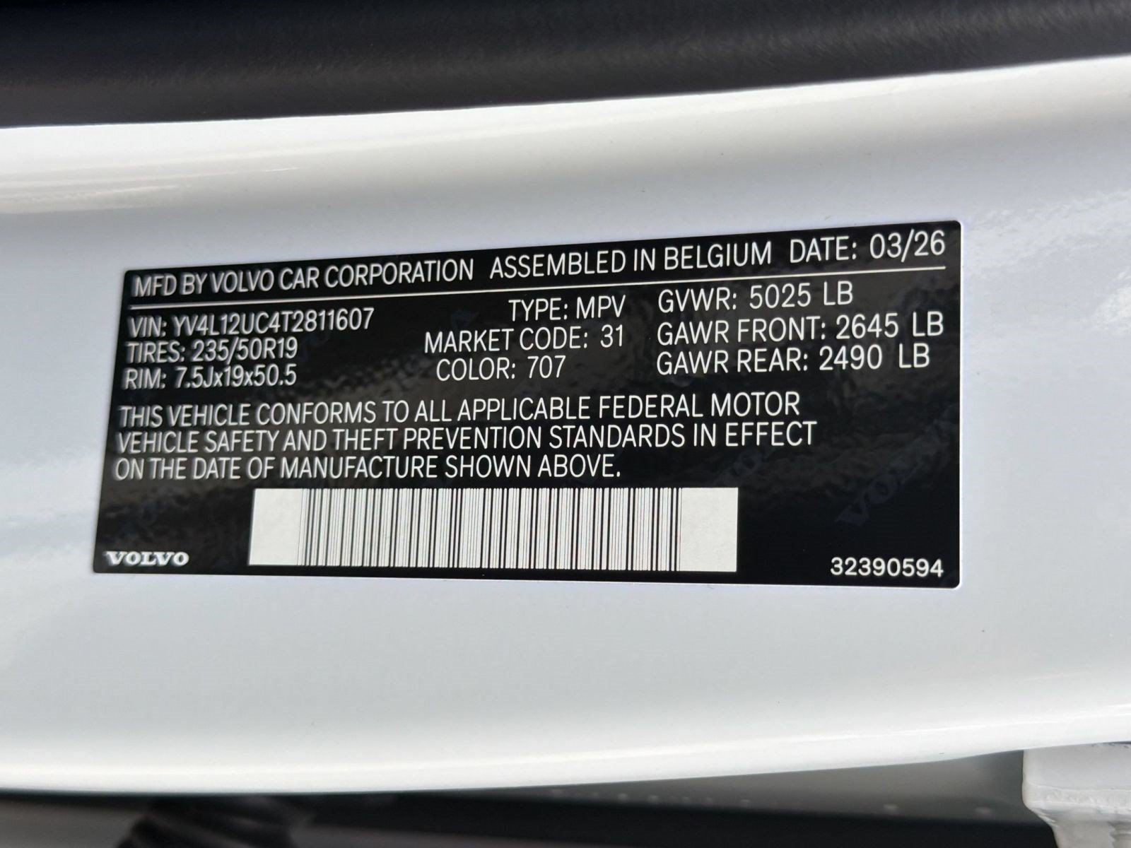 New 2026 Volvo XC40 B5 Plus w/ Climate Package AWD/4WD image 19