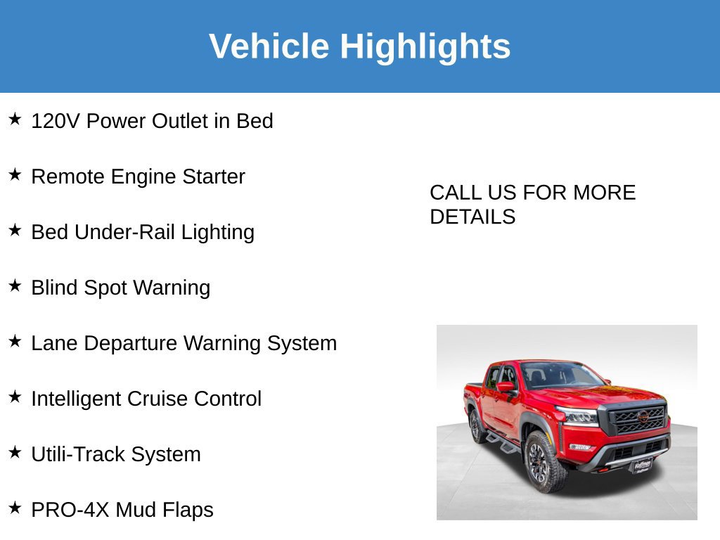 Used 2023 Nissan Frontier PRO-4X w/ Pro Convenience Package AWD/4WD image 36