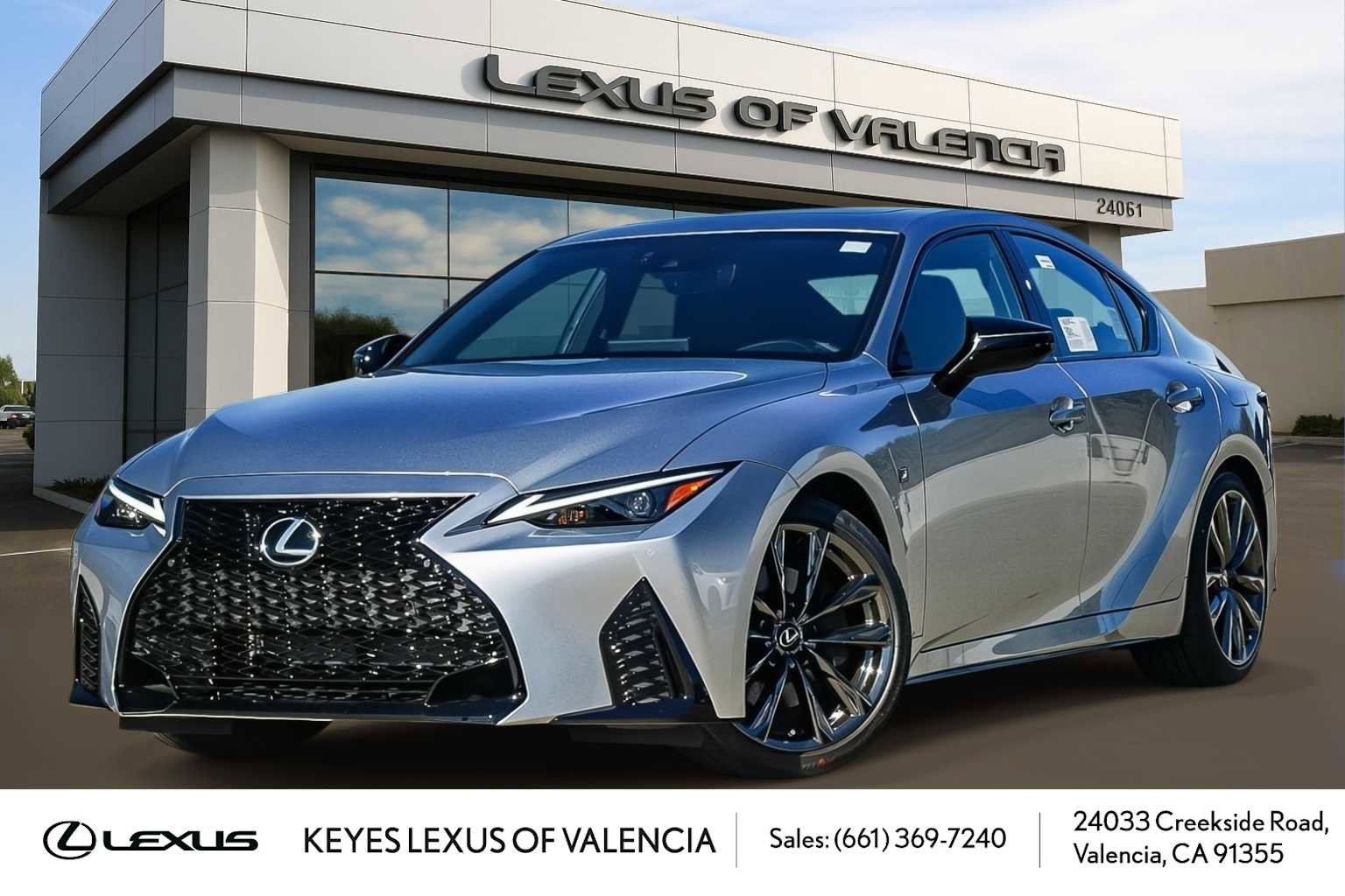 New 2025 Lexus IS 350 F Sport image 1