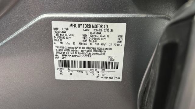 Used 2020 Ford Edge ST w/ Equipment Group 401A AWD/4WD image 27