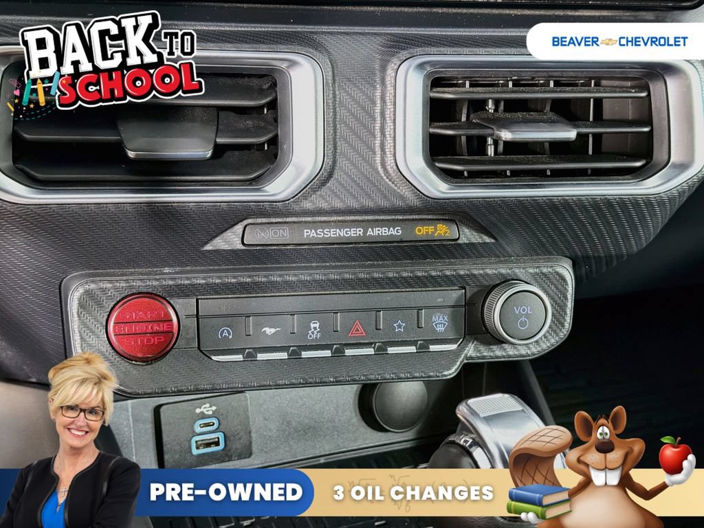 Used 2024 Ford Mustang Premium w/ Wheel & Stripe Package RWD image 15