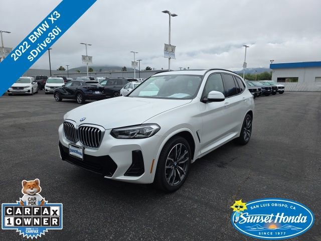 Used 2022 BMW X3 sDrive30i w/ M Sport Package 2