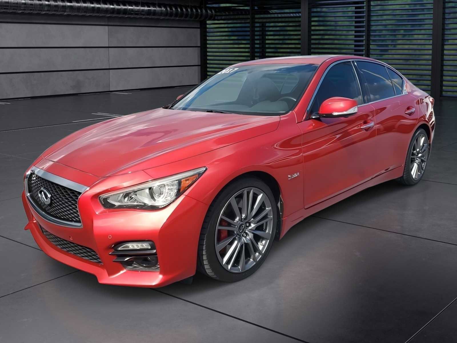 Used 2017 INFINITI Q50 Red Sport 400