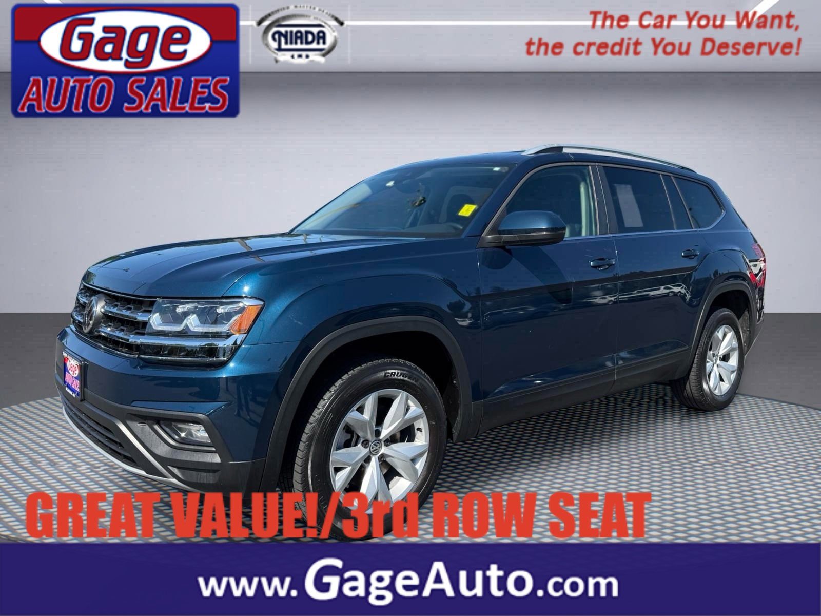 Used 2019 Volkswagen Atlas SE FWD image 1