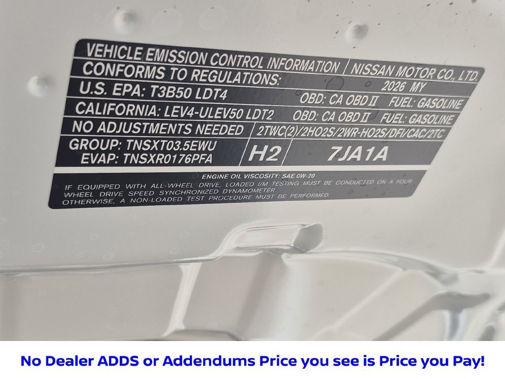 New 2026 Nissan Armada PRO-4X AWD/4WD image 44