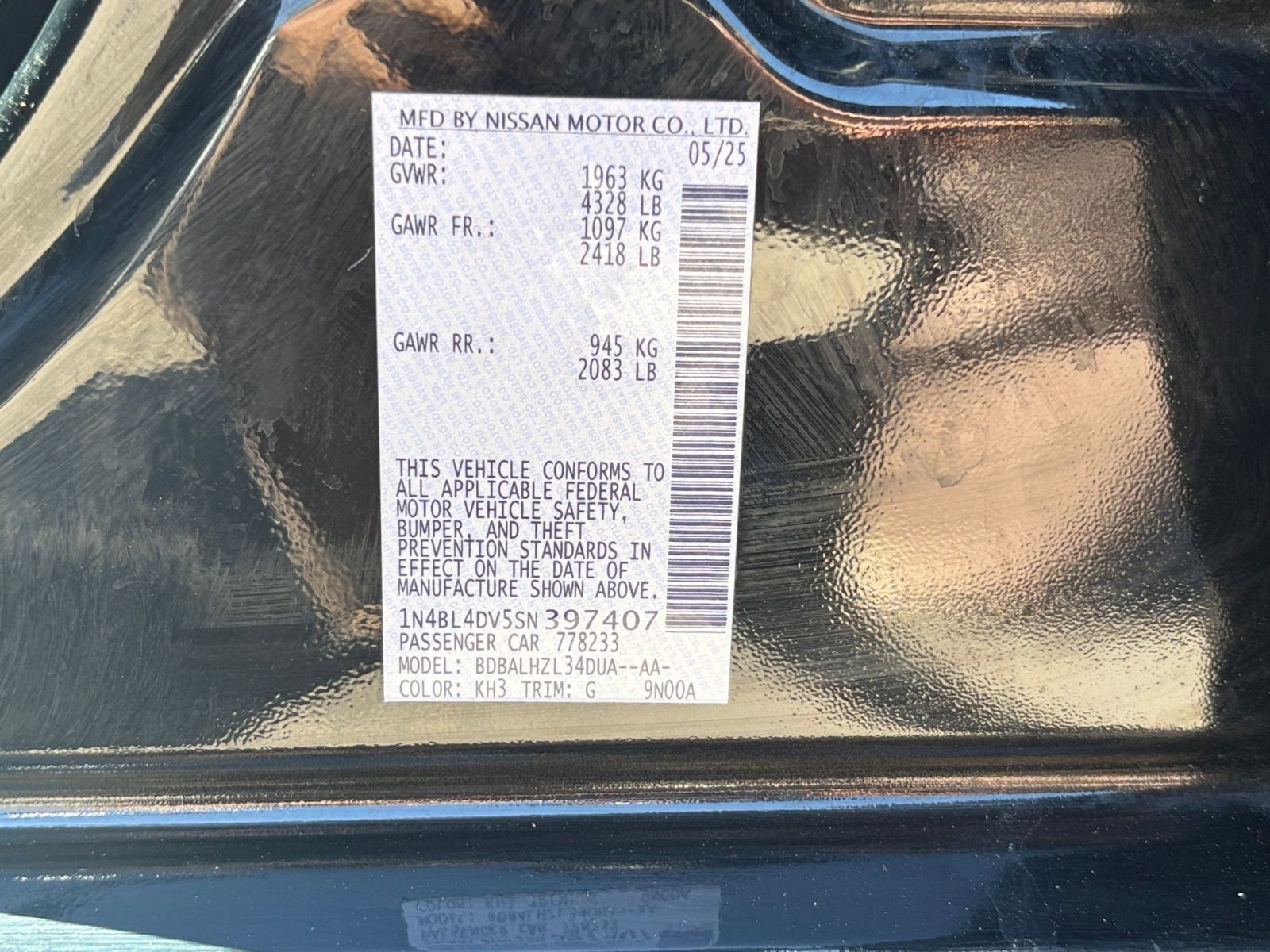 Used 2025 Nissan Altima 2.5 SV image 27