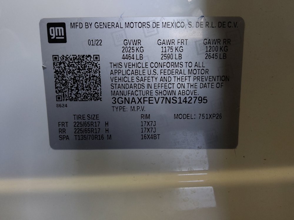 Used 2022 Chevrolet Equinox LS w/ LS Convenience Package image 33