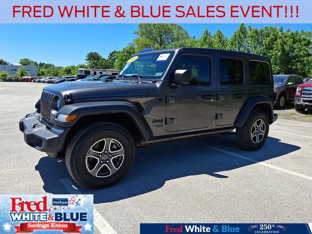 Used 2021 Jeep Wrangler Unlimited Sport w/ Sun And Sound Package AWD/4WD image 5
