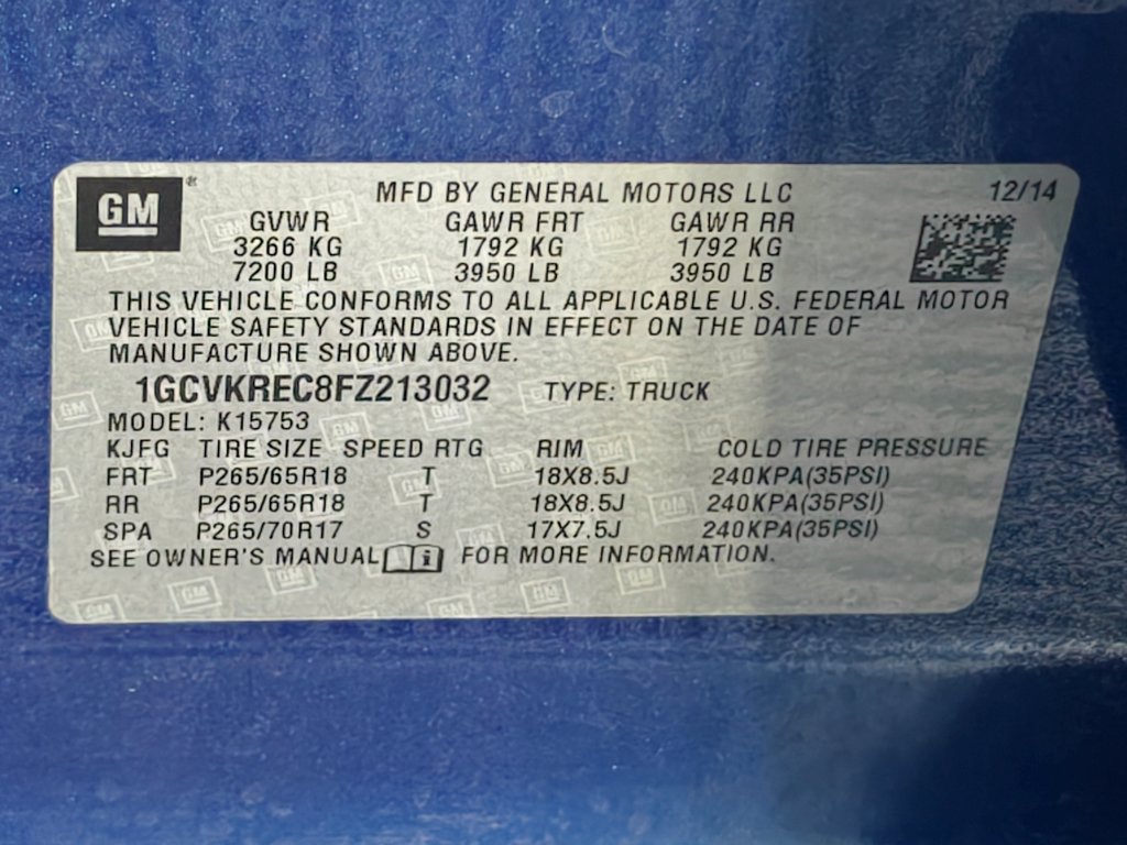 Used 2015 Chevrolet Silverado 1500 LT w/ All Star Edition AWD/4WD image 49