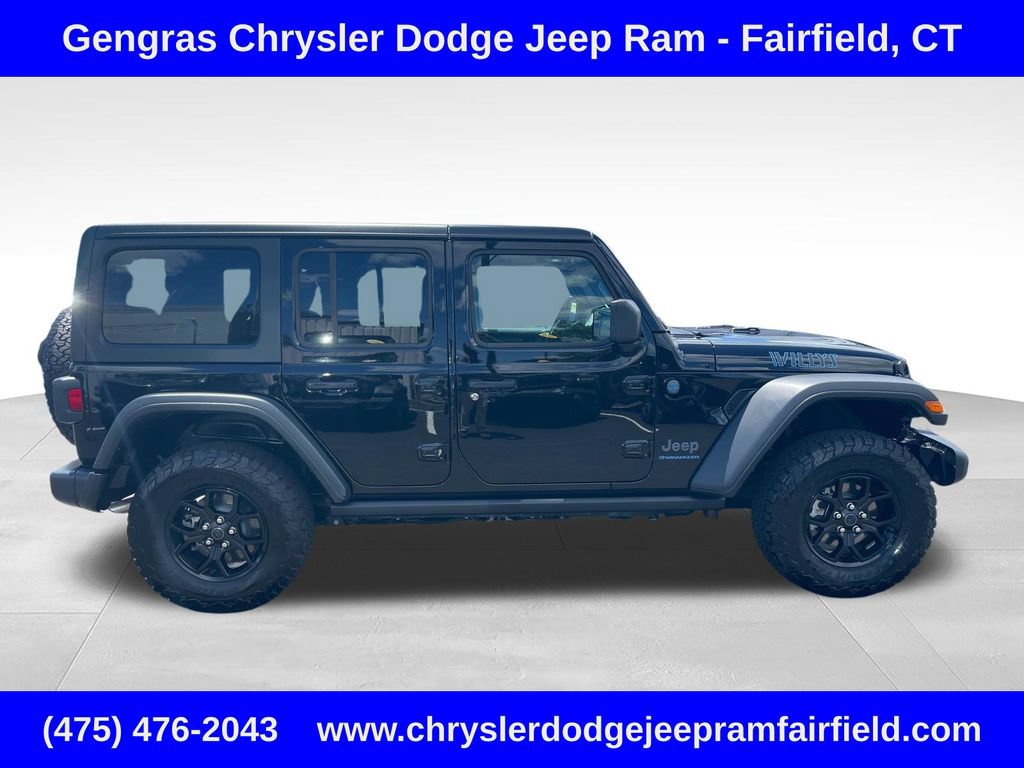Certified 2025 Jeep Wrangler Unlimited Sport S 4xe AWD/4WD image 8