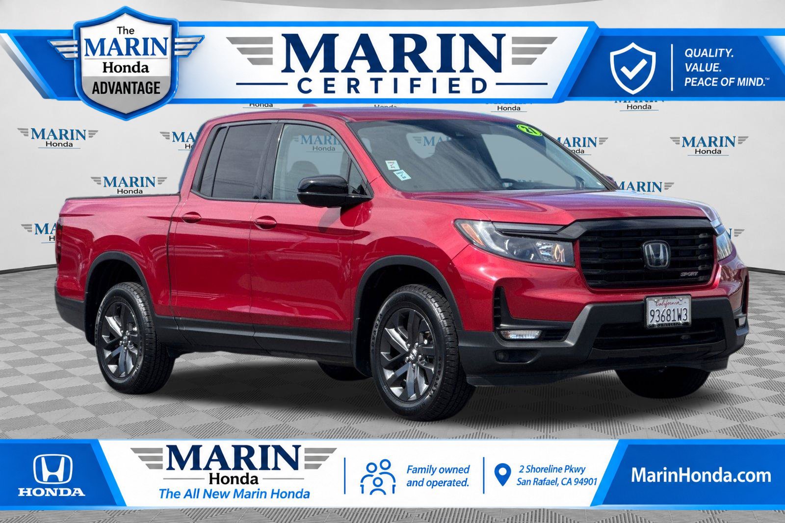 Used 2021 Honda Ridgeline Sport