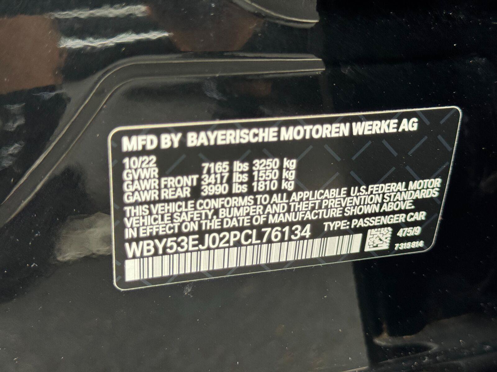 Used 2023 BMW i7 xDrive60 w/ Executive Package 2 AWD/4WD image 65