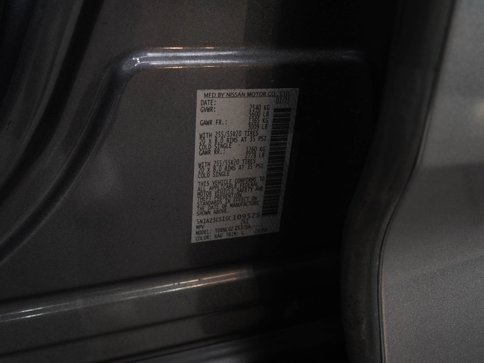 Used 2025 Nissan Murano SL image 24
