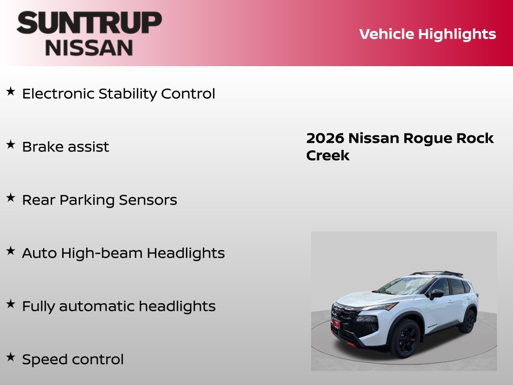 Certified 2026 Nissan Rogue SV AWD/4WD image 38