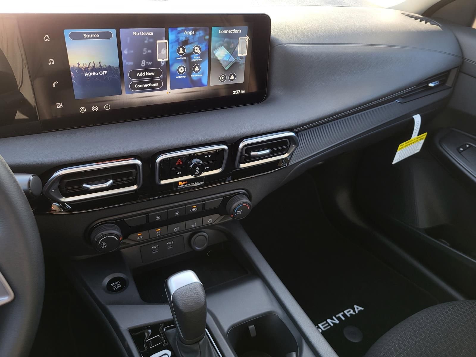 New 2026 Nissan Sentra S w/ Floor Mat Package image 3