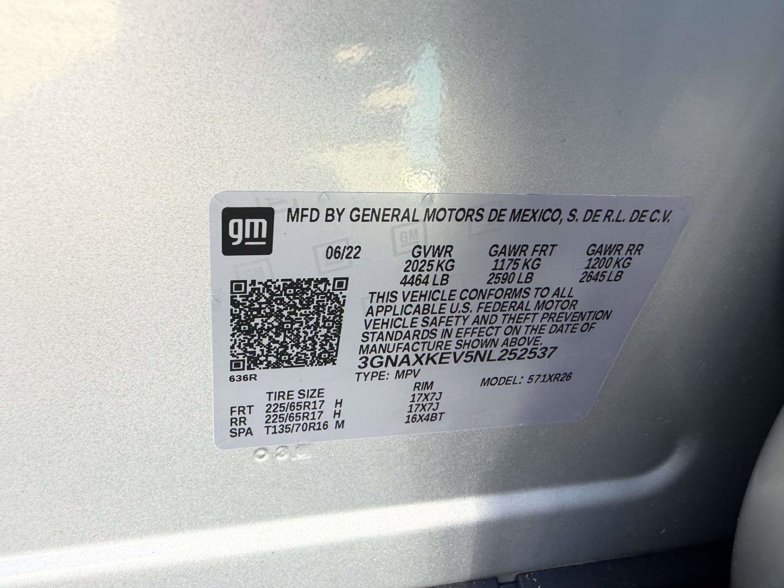 Certified 2022 Chevrolet Equinox LT image 18