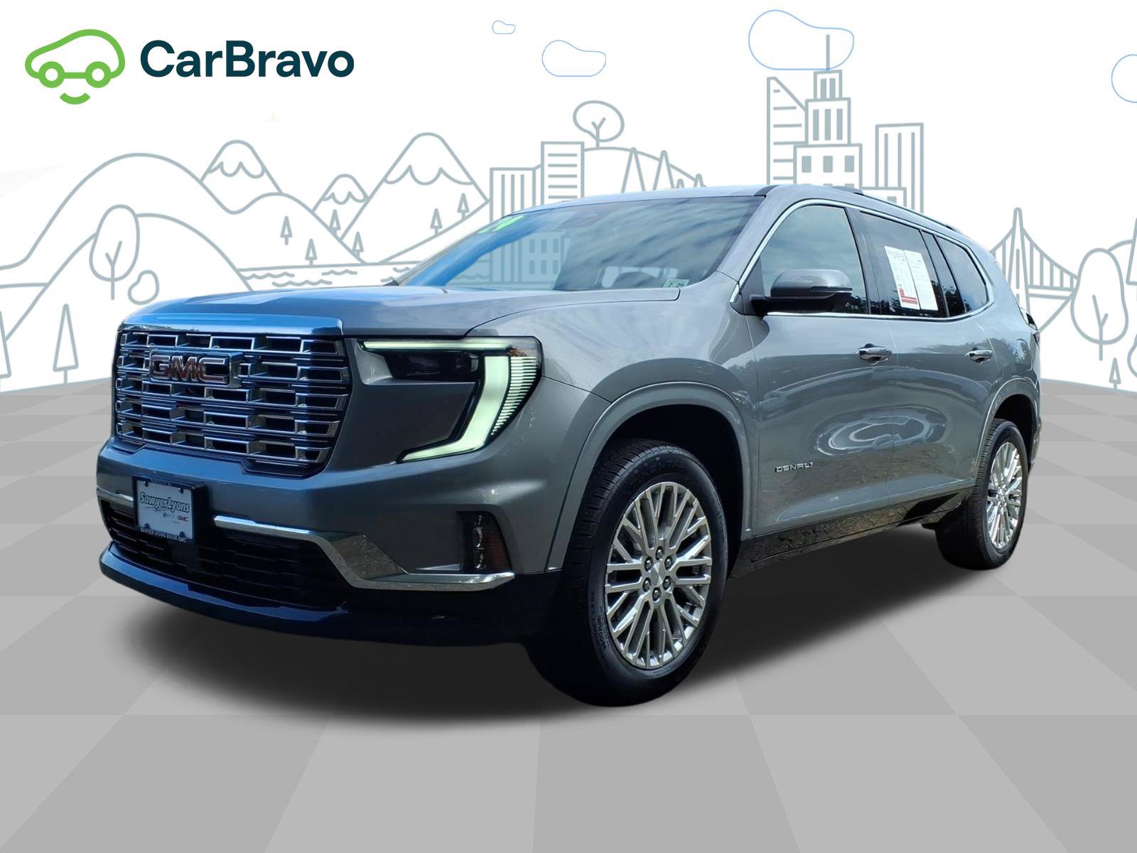 Certified 2024 GMC Acadia Denali w/ LPO, Floor Liner Package AWD/4WD image 1