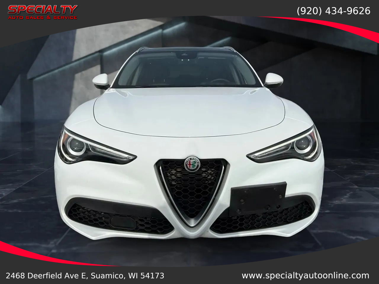 Used 2020 Alfa Romeo Stelvio Sport Utility 4D w/ Cold Weather Package image 4