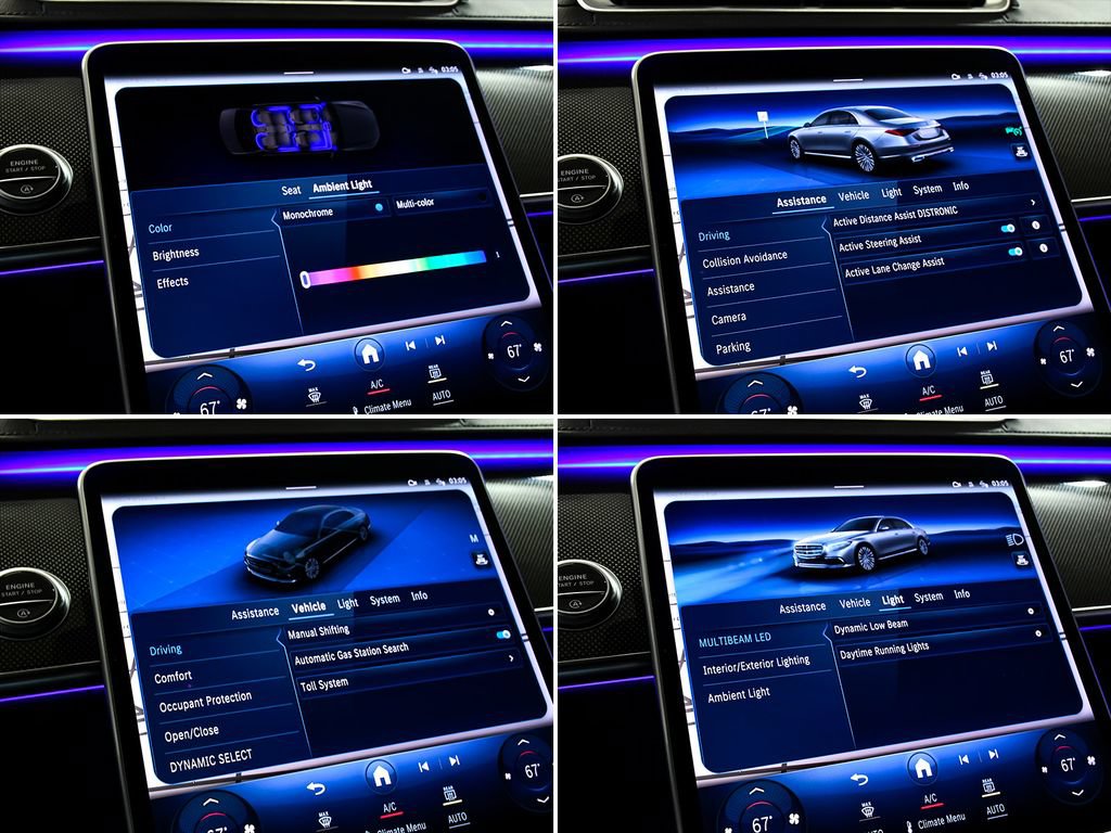 Used 2022 Mercedes-Benz S 500 4MATIC w/ AMG Line Package image 36