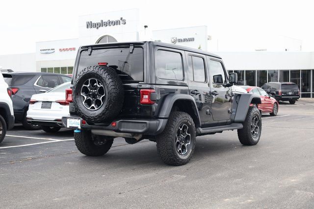 Used 2022 Jeep Wrangler Unlimited Rubicon 4xe w/ Cold Weather Group image 4