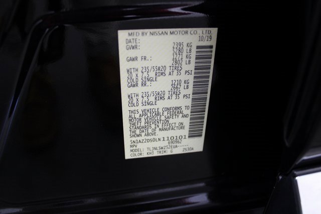 Used 2020 Nissan Murano Platinum image 41