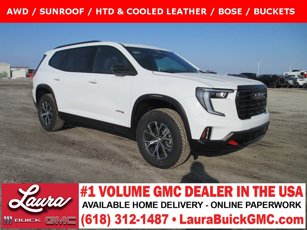 New 2026 GMC Acadia AT4 w/ Luxury Package