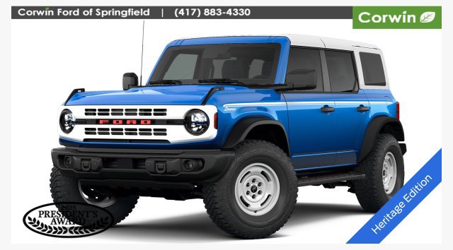 New 2026 Ford Bronco Heritage Edition