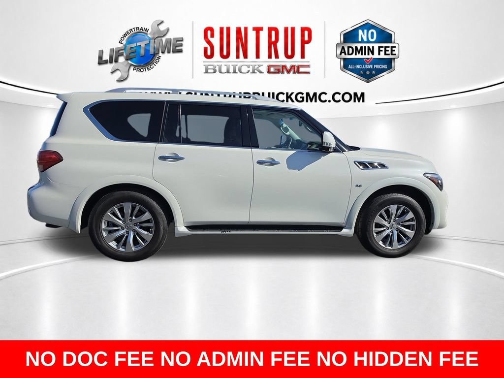 Used 2017 INFINITI QX80 4WD w/ Driver Assistance Package image 8