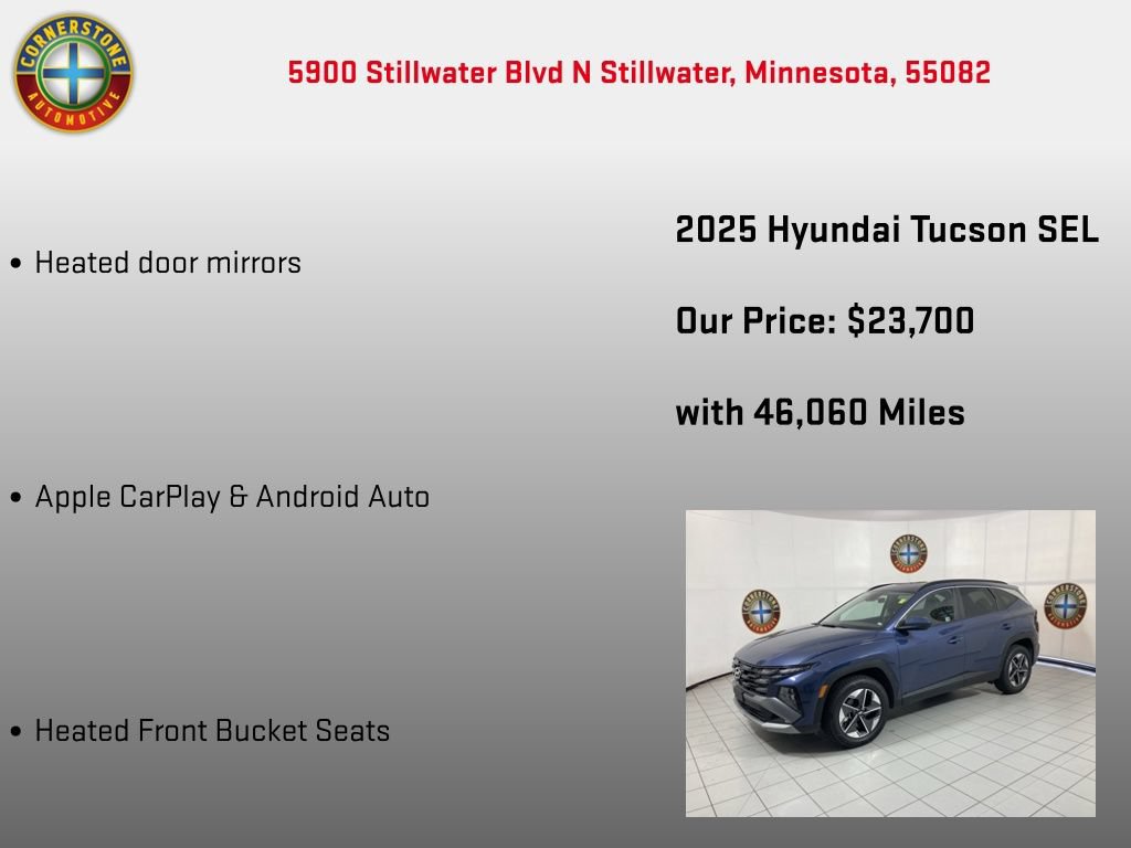 Used 2025 Hyundai Tucson SEL AWD/4WD image 15