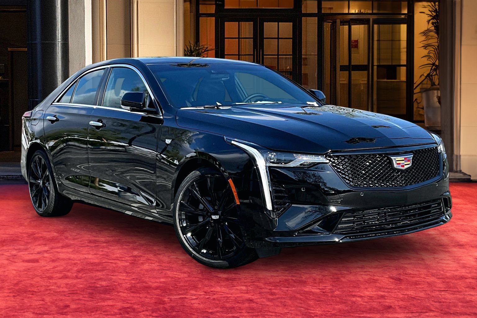 New 2026 Cadillac CT4 Premium Luxury w/ LPO, ONYX Package RWD image 2