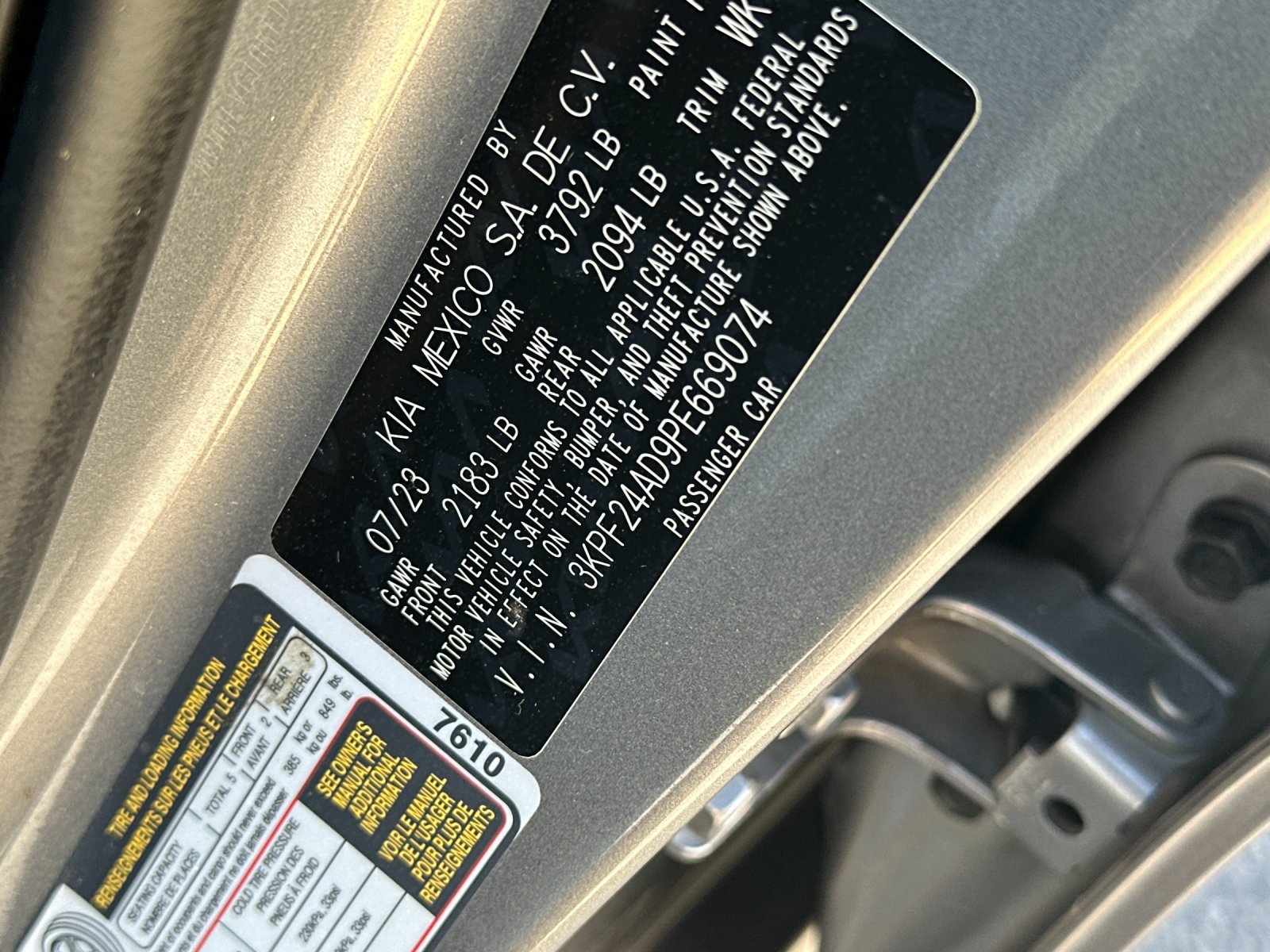 Used 2023 Kia Forte LXS FWD image 24