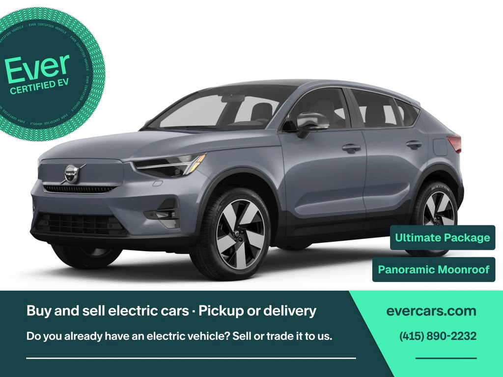 Used 2023 Volvo C40 P8 Recharge Ultimate AWD/4WD image 1