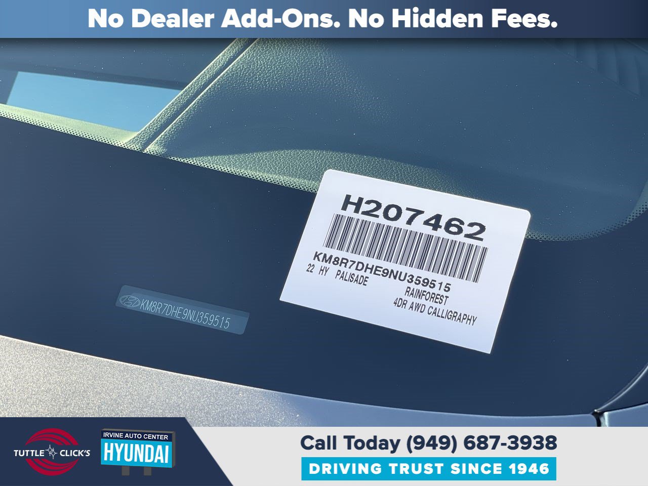 Certified 2022 Hyundai Palisade Calligraphy w/ Cargo Package AWD/4WD image 7