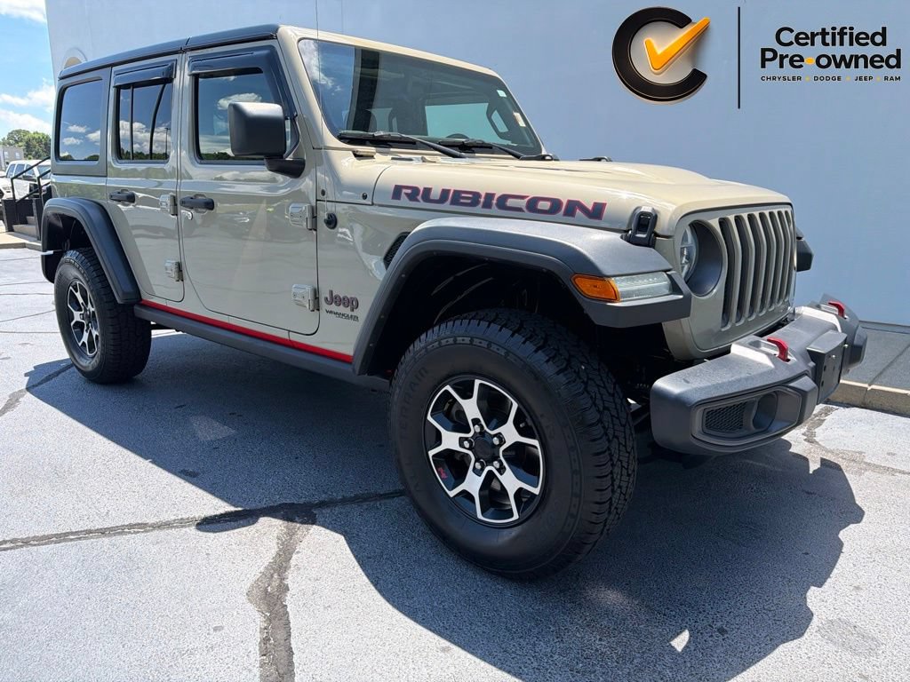 Certified 2022 Jeep Wrangler Unlimited Rubicon w/ Dual Top Group AWD/4WD image 2