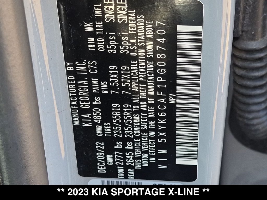 Used 2023 Kia Sportage X-Line AWD/4WD image 35