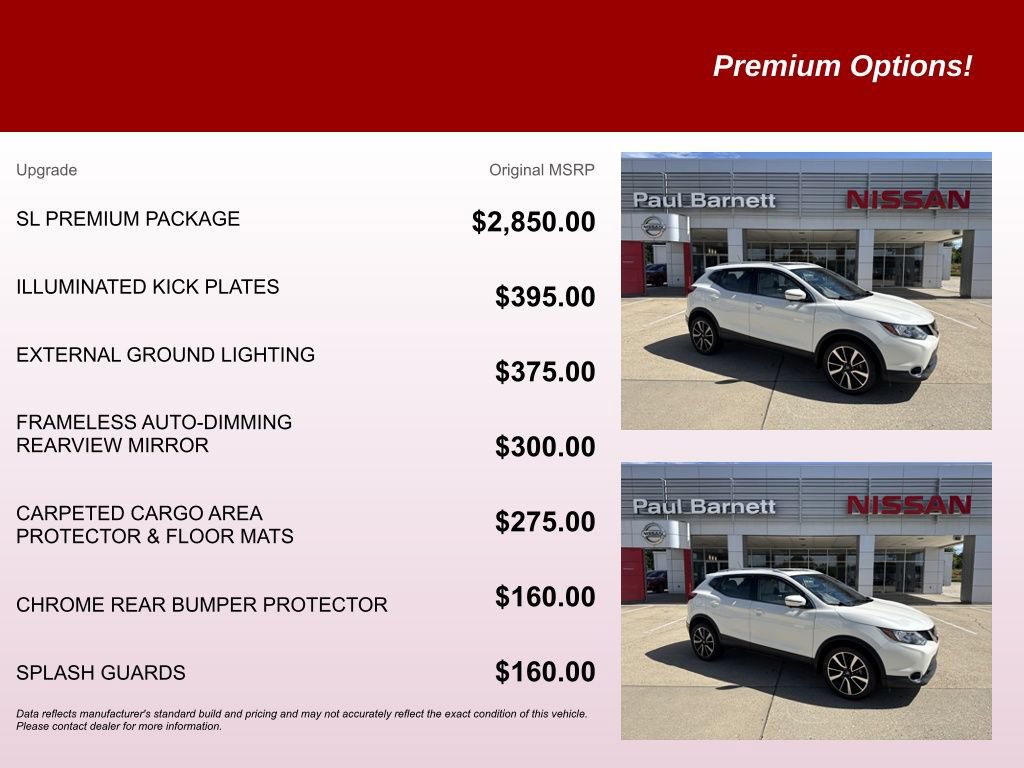 Used 2018 Nissan Rogue Sport SL w/ SL Premium Package FWD image 9
