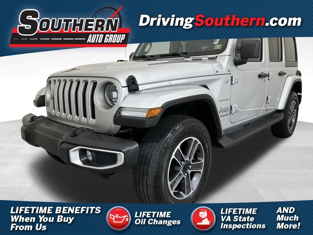 Used 2023 Jeep Wrangler Sahara w/ LED Lighting Group