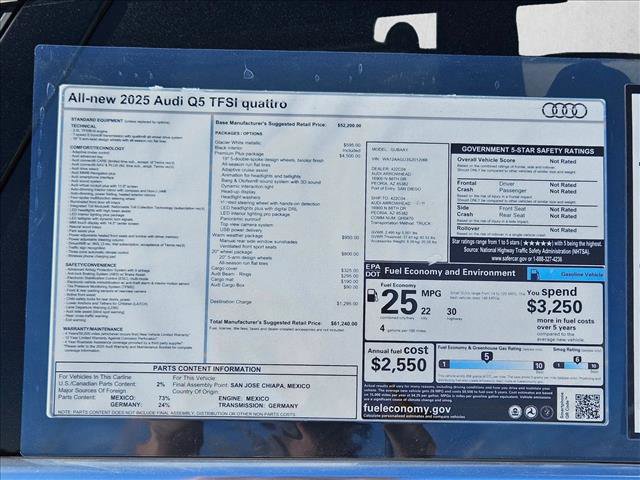 New 2025 Audi Q5 Premium Plus image 17